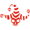 Red Goblin Skull