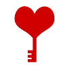 Key heart keys