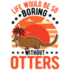 Otter Geschenk Fischotter Seeotter