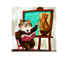Cat Art History