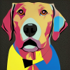 Dachshund Pop Art