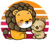 Leo cuddles bear