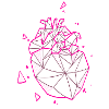 Coeur géométrique organique