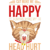 Le chat me rend heureux