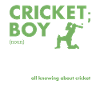 Sport Boy Definition Cricket