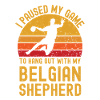 Handball and Belgian Shepherd