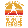 Tennis and Norfolk Terriers