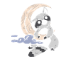 Raccoon Moon - Funny Raccoon