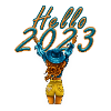 Hello 2023 Illustration Woman