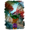 Mrs. Illustration Old Town