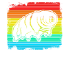 Tardigrade Retro Wasserbär Bärtierchen