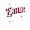 Esther's name personalized