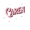 Caren name personalized
