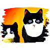 Cat pair