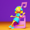 FUNNY MUSIC ILLUSTRATION