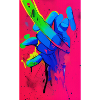 Bunte Finger