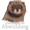 Nerz dänische Abwicklung Geschenk