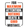 Attention maximale Bonnes erreurs