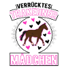 Verrücktes Trakehner Mädchen