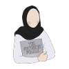 The future/ is female/ Hijab/ Woman / female