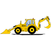 Traktor Bagger Baggerschlepper