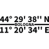 Coordonnées de Bologne