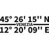 Venezia coordinates