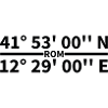 Coordonnées Rome