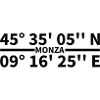 Monza coordinates