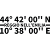 Le coordinate di Reggio Emilia