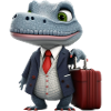 Business crocodile