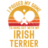 Table tennis and Irish terriers