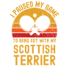 Table tennis and Scottish terriers