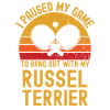 Table tennis and Russel terriers