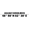 Aulnay-sous-Bois coordinates