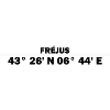 Fréjus coordinates