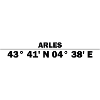 Arles coordinates