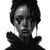Fille triste