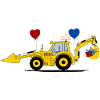 Birthday Excavator Tractor