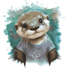 baby otter gift birth