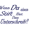 Unterschriftensammler