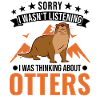 Otter Geschenk Fischotter Seeotter