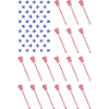 Sport Us Flag Lacrosse