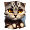 Visage de chat