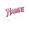 Nadine name personalized