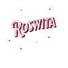 Roswitha's name personalized