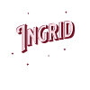 Ingrid name personalized