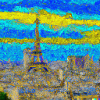 Paris - van Gogh Style