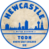 Newcastle Toon Skyline Abzeichen