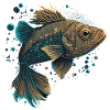 Forelle Illustration
